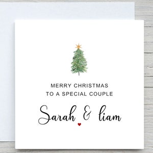 Biglietto di Natale personalizzato, Per coppie di amici, Biglietto di auguri, biglietto personalizzato, Biglietto di buone feste, Biglietto di buon Natale,