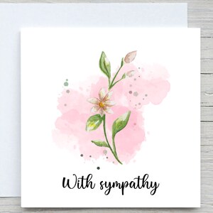Désolé, carte de sympathie, carte de rétablissement, carte Je suis désolé, envoi de carte d'amour, carte personnalisée
