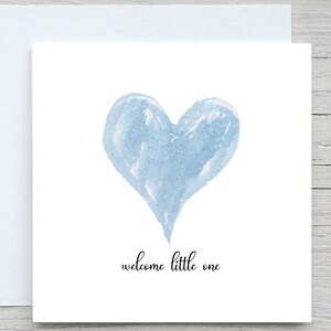 Carte personnalisée pour nouveau-né bébé garçon, carte de bébé garçon, bienvenue tout petit, carte de fête de naissance, félicitations pour bébé