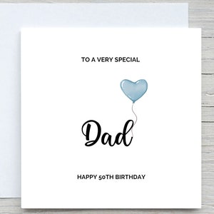 Tarjeta de feliz cumpleaños personalizada, tarjeta para papá, tarjeta de cumpleaños para papá, tarjeta de cumpleaños para papá