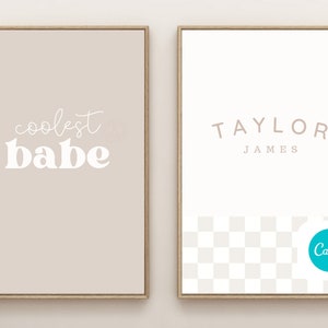 PERSONALIZED NAME Checkered Wall Art Downloadable Print, Kids Wall art, Boho Kids Room, Boho Wall Art, Printable 8x10, 11x14, A3, A4