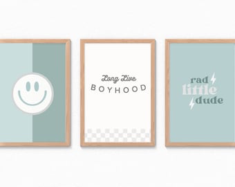 SMILEY FACE CHECKERED Peace Sign Be Kind Downloadable Print, Kids Wall art, Boho Kids Room, Boho Wall Art, Printable 8x10, 11x14, A3, A4