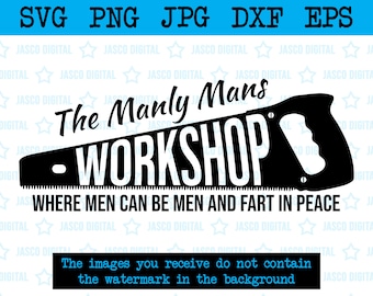 Workshop sign Digital Download SVG, Funny Workshop Sign, Laser cut file, workshop sign, cricut cut file, tools svg, mancave svg, funny signs