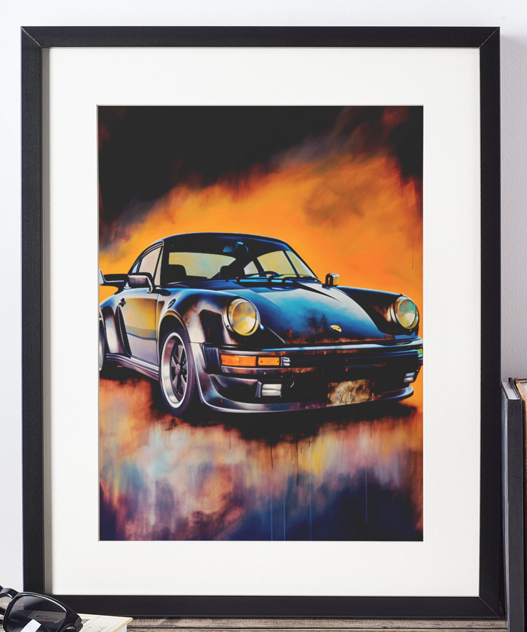 Porsche 911 Art - 930 Turbo Series Paintings