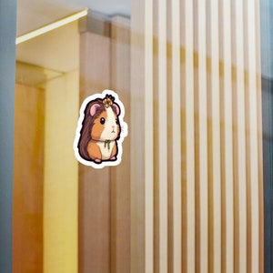 Guinea Pig Sticker indoor use Water bottle Sticker guinea pig laptop Sticker animal sticker Guinea Pig decal