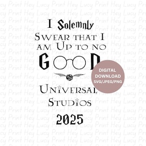 Universal Studios 2025 Vacation, SVG-PNG-JPG