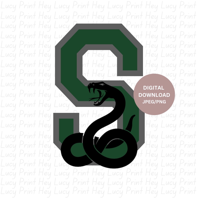 House Graphics Bundle: Raven, Snake, Badger, Lion (Digital Download) image 5