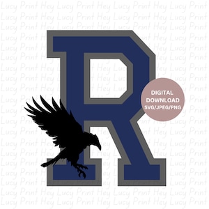 House Raven PNG-JPEG-SVG Download Digital File