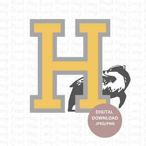 House Graphics Bundle: Raven, Snake, Badger, Lion (Digital Download) image 4
