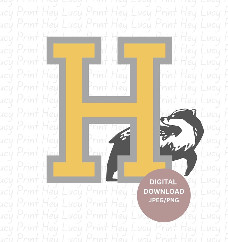 House Graphics Bundle: Raven, Snake, Badger, Lion (Digital Download) image 4