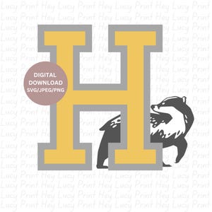 House Badger PNG-JPEG-SVG Digital Download