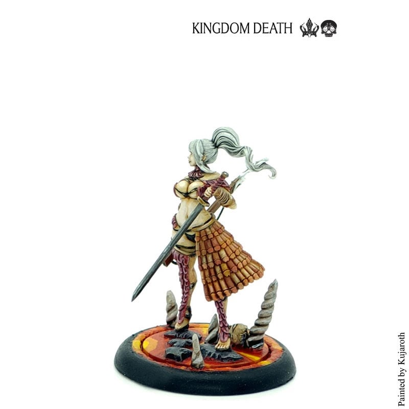 Modèle miniature Kingdom Death prévente galerie peinte armée collection