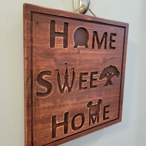 Wooden Disney Home Sweet Home Sign