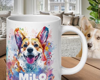 Corgi Dog Personalized Mug