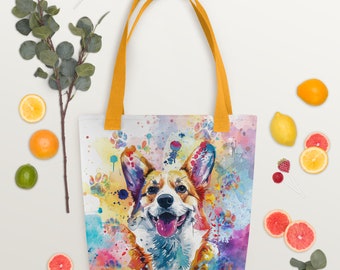 Corgi Dog Tote Bag