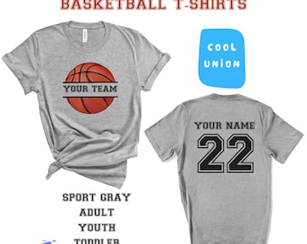 Personalized Basketball Shirt, Custom Basketball Shirt, Basketball Mom Tee, Basketball Team Shirt, Basketball Shirt, School Basketball Shirt