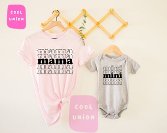 Mommy and Me mothers day Shirts , Mommy and Me Mother's Day Shirt, Matching Shirt, Mama Valentine Shirt, Mini Valentine Shirt