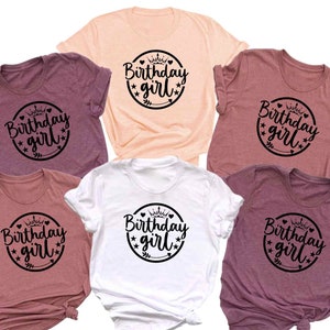 Birthday Queen Girl Shirts, Hello 9 Shirt, Birthday Group Shirt, 9th Birthday Gift, 9th Birthday Girl Shirt, 9th Birthday Party