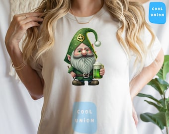 St Patrick's Day Gnome Shirt, Gnome Shirt, Happy St Patrick's Day Shirt, Clover Shirt, St Patrick's Day Shirt, Irish Shirt