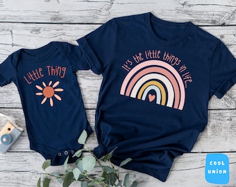 It's The Little Things In Life Shirt, Little Thing T-Shirt, Mama and Mini Matching Shirts , New Mom Gift