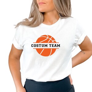 Customized Basketball Shirt, Your Name Basketball, Game Day Shirt, Basketball Season Tee , Personalized Basketball Shirt