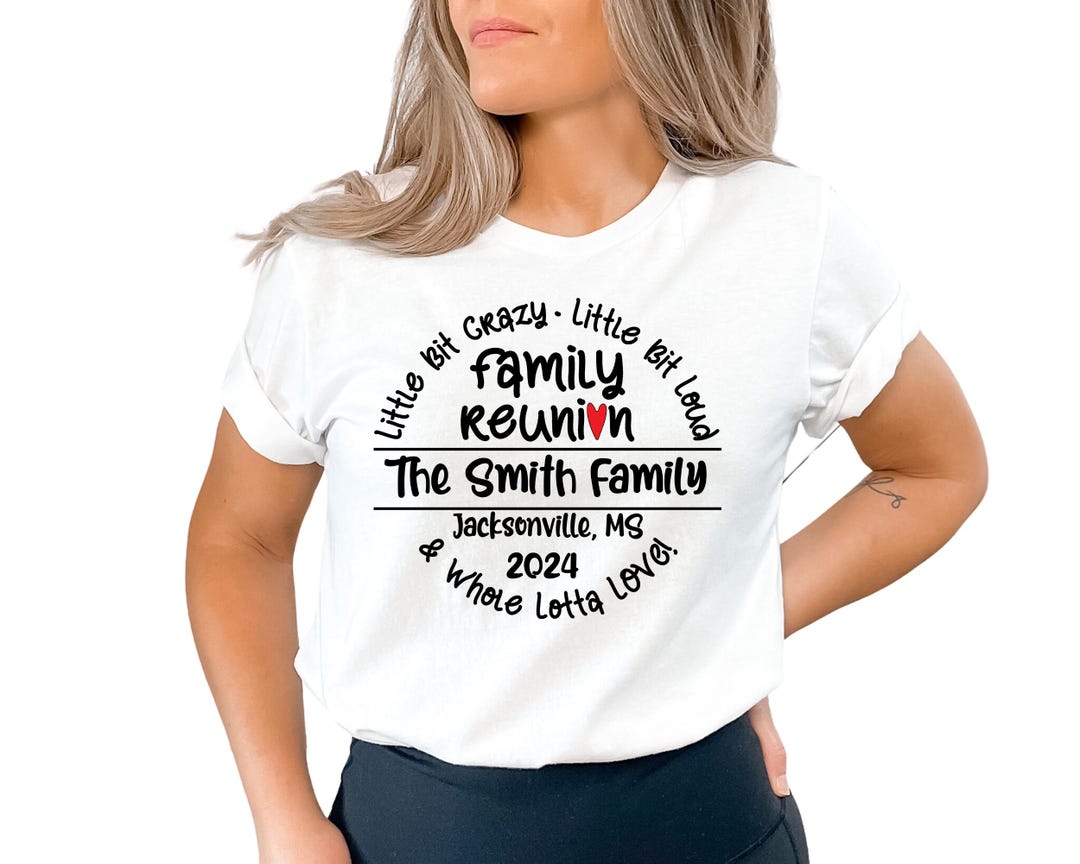 Apellido DiseÃ±o De Playeras Reunion Familiar Camiseta