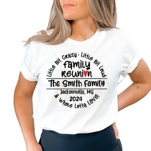 Custom Family Reunion Shirt, Family Shirt, Family Reunion Shirt, Family Love Tee, Personalized Family Tees, Family Together