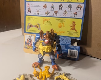 1990 Wingnut Teenage Mutant Ninja Turtles action figure loose - complete with weapons -excellent condition - vintage playmates TMNT toy