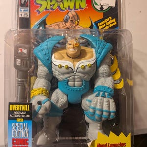 Spawn Overtkill 1994 Action figure Todd McFarlane moc Todd Toys vintage action figure MOC