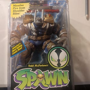 Spawn Badrock Action figure Todd McFarlane moc Todd Toys vintage action figure