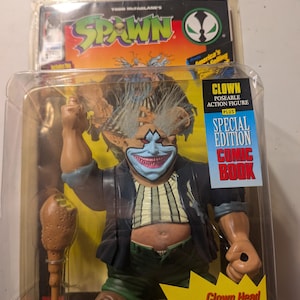 Spawn Clown 1994 Action figure Todd McFarlane moc Todd Toys vintage action figure MOC
