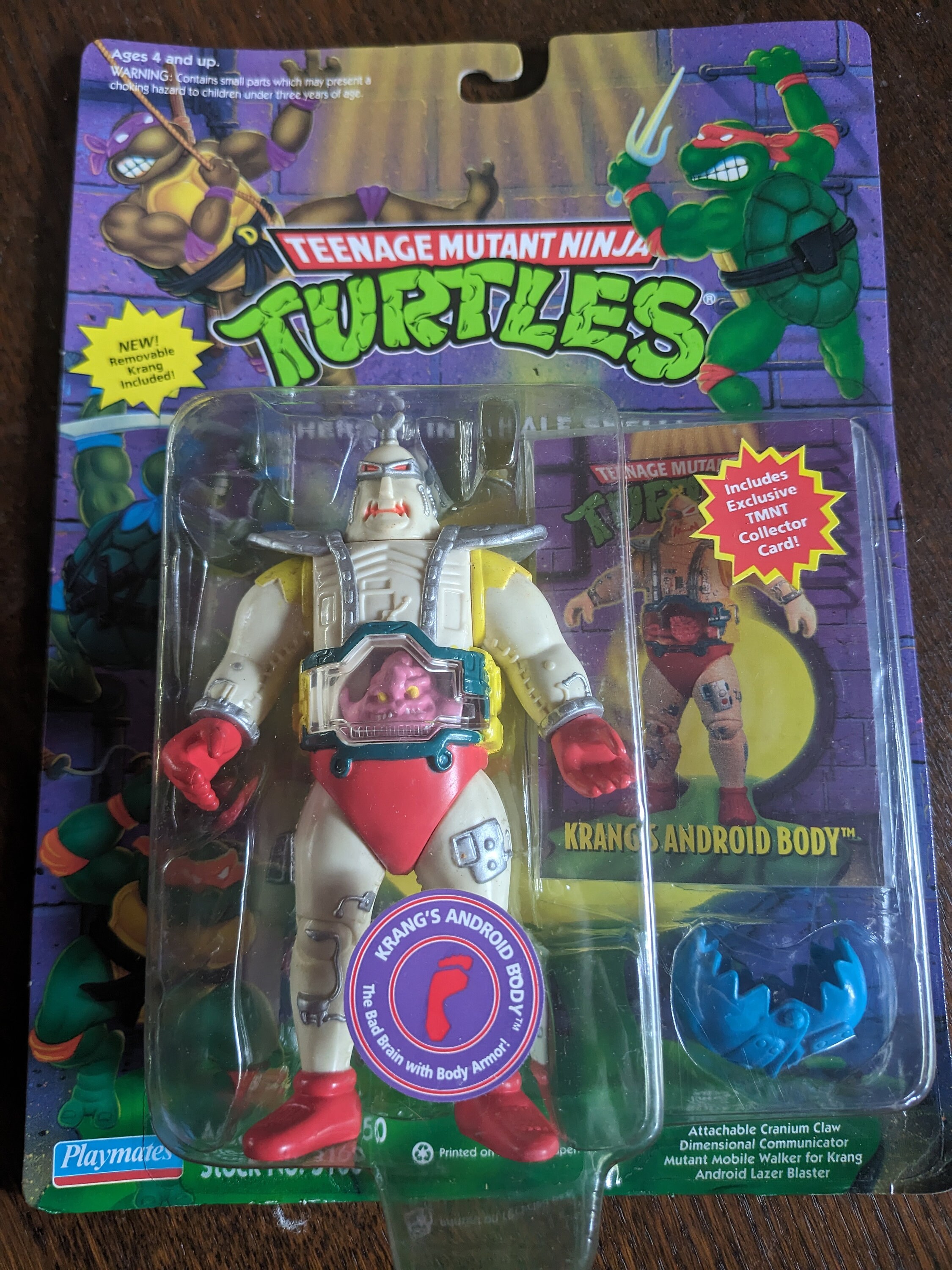 Teenage Mutant Ninja Turtles 1994 Playmates Krangs Android Body W