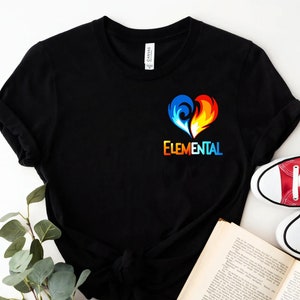 Disney Elemental Pocket  Shirt, Elemental Chemical Reaction Shirt, Disney Ember And Wade Shirt, Disney Family Shirt, Disneyworld Shirts