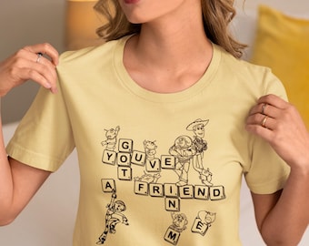 Toy Story Shirt, Disney World Toy Story Shirt, You Ve Got A Friend In Me Shirt, Toy Story Movie Characters Tee, Disney Family Swatshirt