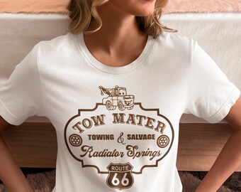 Tow Mater Shirt, Disney Cars Sweatshirt, Radiator Springs Tee, WDW Cars Land Piston Cup T-shirt, Disney Trip Shirt, Cars Disney Tee