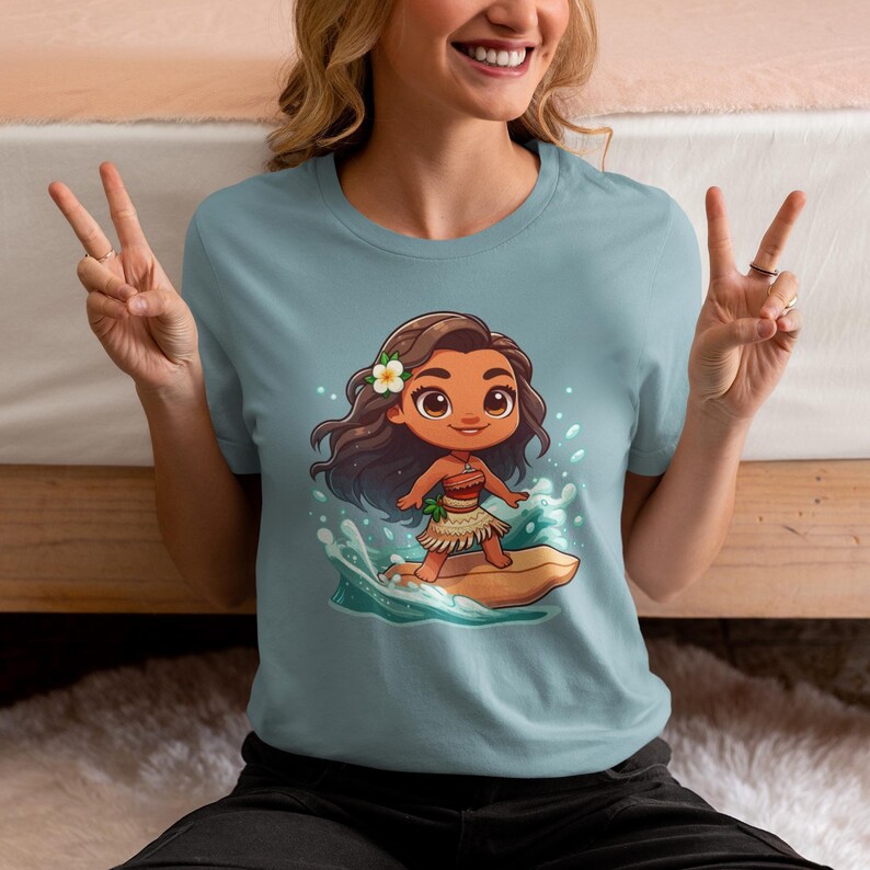 Disney Moana shirt, Moana Family Shirts for Woman, Disney Moana Shirts for Girl, Moana Cute Shirt, Moana T-shirt, Moana Birthday Party image 8