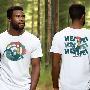 Camiseta de Moana de Disney, camiseta Hei Hei, princesa Disney, camiseta de Moana Pua, camiseta de Maui, camiseta de cumpleaños de Moana, camiseta de vacaciones familiares de Disney imagen 8