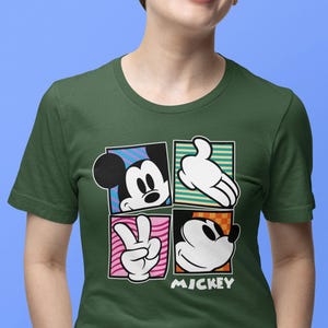 Retro Mickey Mouse Shirt, Vintage Mickey Shirt, Disney Vacation Shirt, Magic Kingdom Shirt, Classic Mickey Tee, Disneyland Mickey Shirt image 4