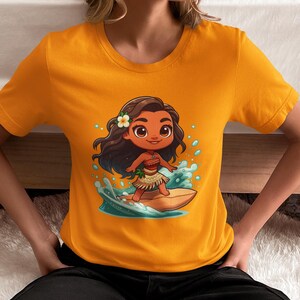 Disney Moana shirt, Moana Family Shirts for Woman, Disney Moana Shirts for Girl, Moana Cute Shirt, Moana T-shirt, Moana Birthday Party image 2