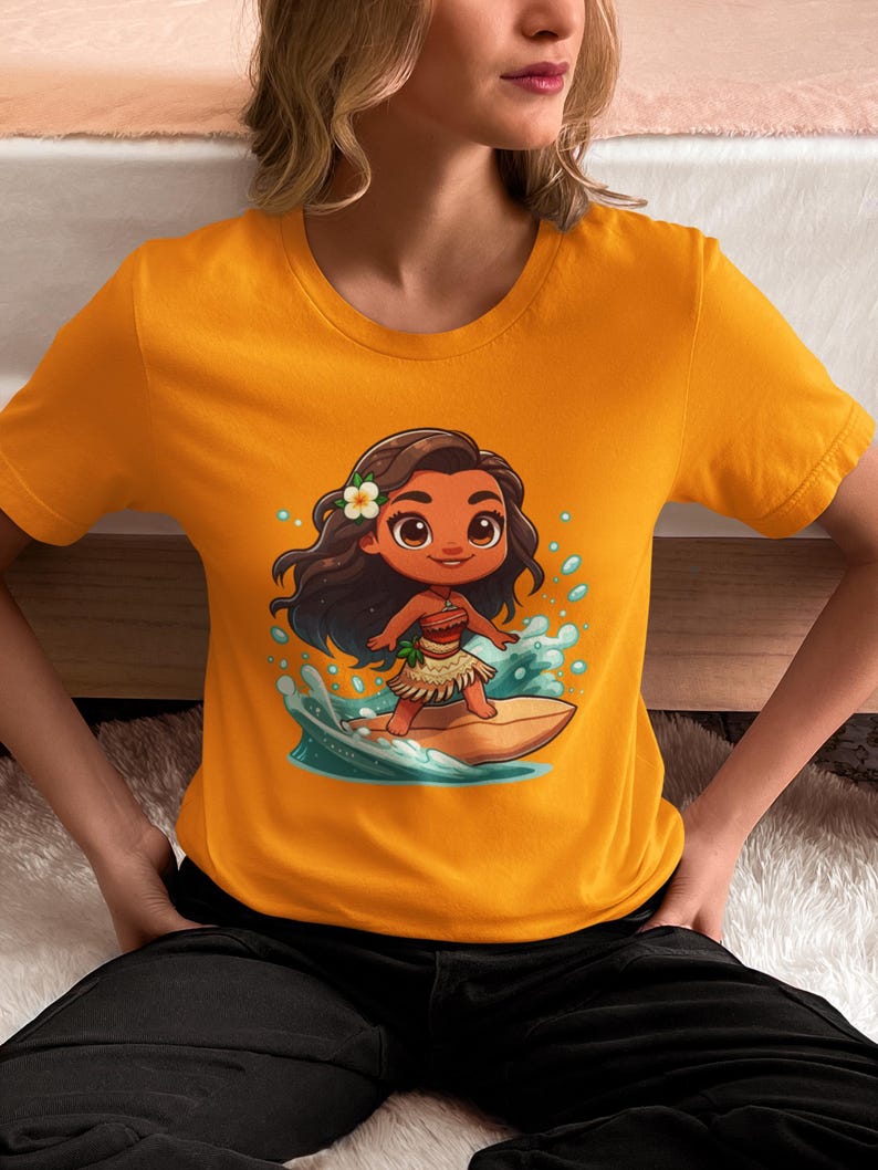 Disney Moana shirt, Moana Family Shirts for Woman, Disney Moana Shirts for Girl, Moana Cute Shirt, Moana T-shirt, Moana Birthday Party image 2