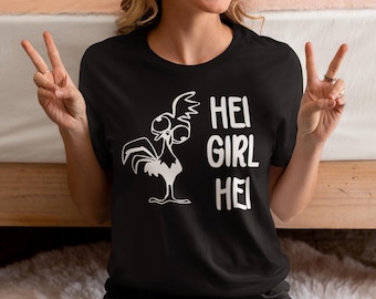 Moana Shirt, Hei Hei Shirt, Disney Hei Hei Girl Shirt, Disneyland Shirt, Disney World Shirt, Matching Family Disney Shirts, Disney Shirts