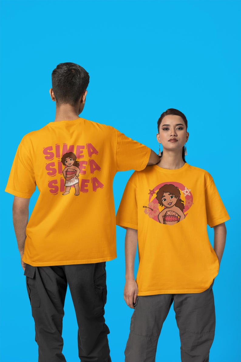 Camiseta de Moana de Disney, camiseta Hei Hei, princesa Disney, camiseta de Moana Pua, camiseta de Maui, camiseta de cumpleaños de Moana, camiseta de vacaciones familiares de Disney imagen 6