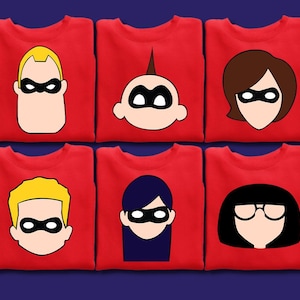 The Incredibles Family Shirts, The Incredible Group Shirt, Disney Family Vacation shirt, Family Disneyworld Shirt, Family Trip Shirt