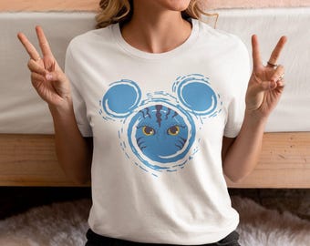 Camiseta de la película Avatar de Disney, camiseta de Neytiri Avatar, El Árbol de las Almas, camiseta de Disney, camisetas de vacaciones familiares de Disney, Disneyland