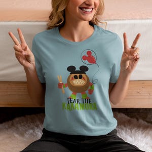 Moana Kakamora Shirt, Disney Fear The Kakamora Shirt, Kakamora Wear Mickey Ears with Balloon Shirt, Disneyland Family Trip, Moana Princess image 8