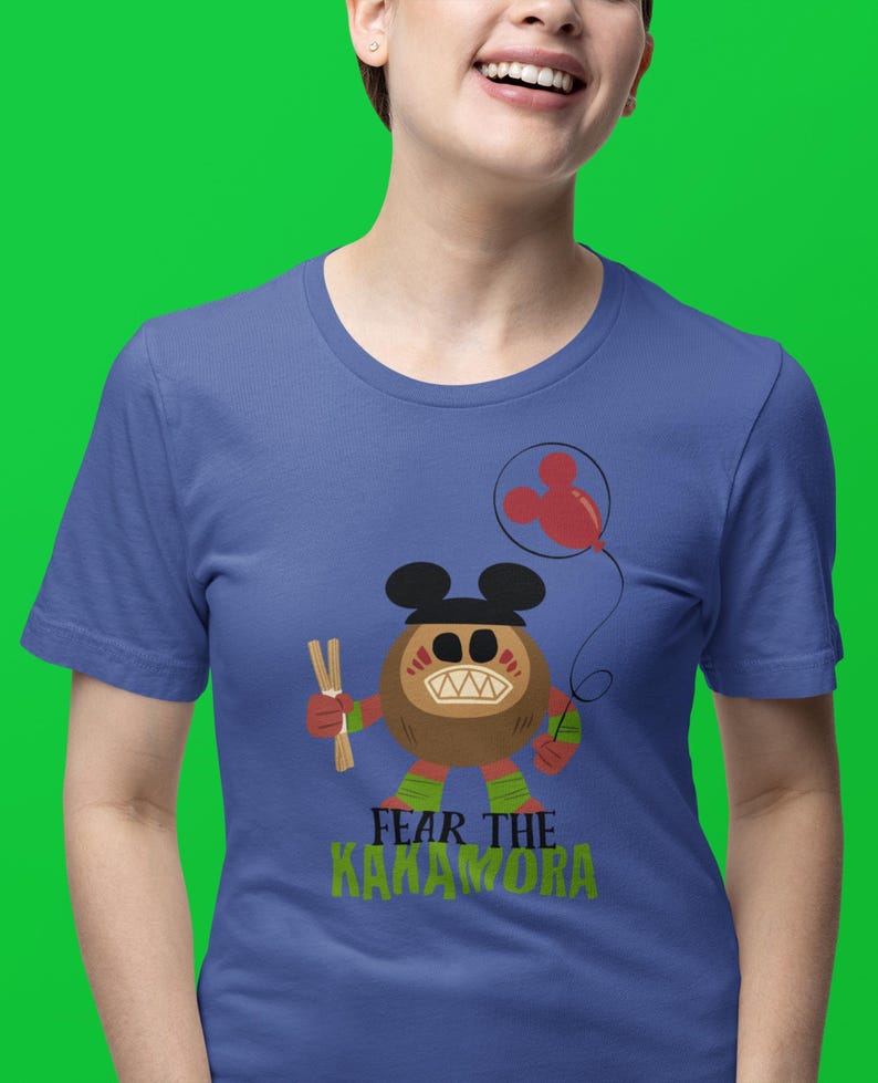 Moana Kakamora Shirt, Disney Fear The Kakamora Shirt, Kakamora Wear Mickey Ears with Balloon Shirt, Disneyland Family Trip, Moana Princess image 6