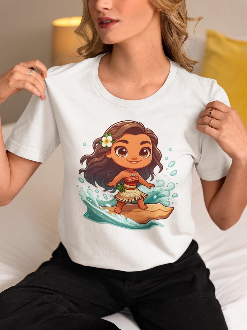 Disney Moana shirt, Moana Family Shirts for Woman, Disney Moana Shirts for Girl, Moana Cute Shirt, Moana T-shirt, Moana Birthday Party image 1