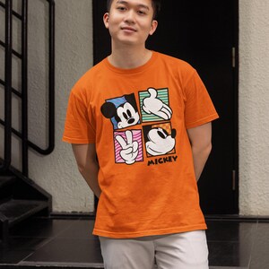 Retro Mickey Mouse Shirt, Vintage Mickey Shirt, Disney Vacation Shirt, Magic Kingdom Shirt, Classic Mickey Tee, Disneyland Mickey Shirt image 6