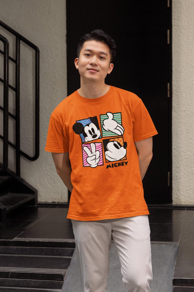 Retro Mickey Mouse Shirt, Vintage Mickey Shirt, Disney Vacation Shirt, Magic Kingdom Shirt, Classic Mickey Tee, Disneyland Mickey Shirt image 6