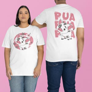 Camiseta de Moana de Disney, camiseta Hei Hei, princesa Disney, camiseta de Moana Pua, camiseta de Maui, camiseta de cumpleaños de Moana, camiseta de vacaciones familiares de Disney imagen 7